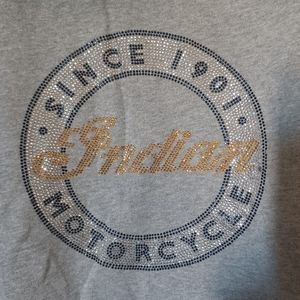 Indian Motorcycle Woman's Diamante Icon Hoodie